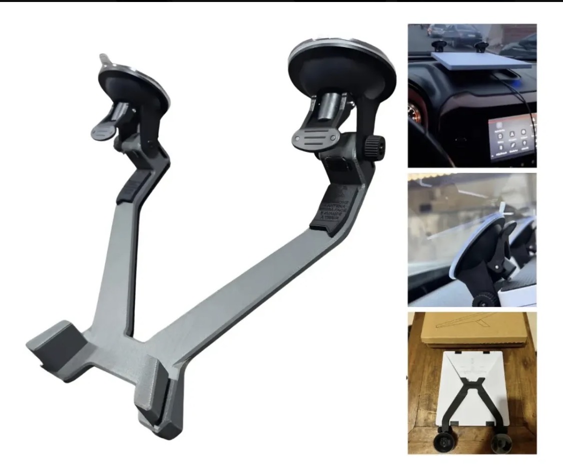 Suporte com ventosas para veículos